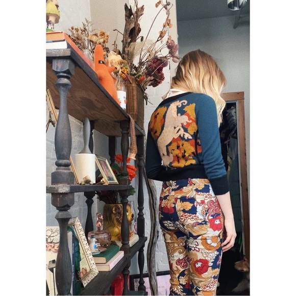 Mother The Hustler Ankle Fray Paisley Jeans 🌼 - Picture 3 of 10